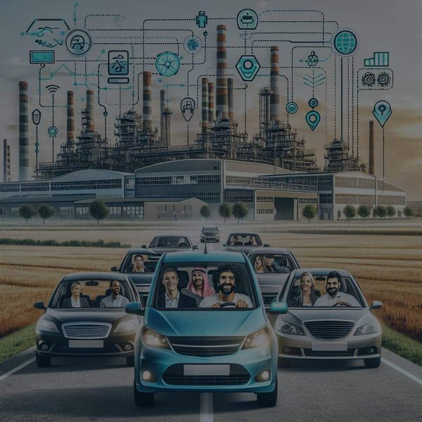 Comment optimiser le covoiturage des employés dans une zone industrielle éloignée des transports en commun ?