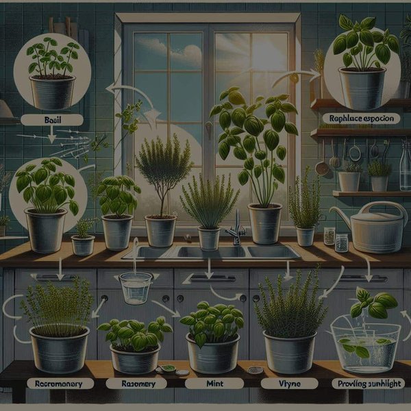 Quelle est la meilleure façon de cultiver des herbes aromatiques en intérieur?