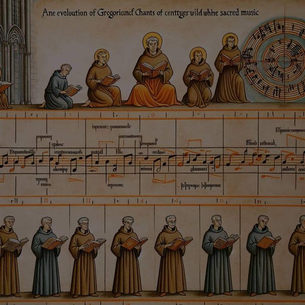 Comment les chants grégoriens ont-ils évolué au fil des siècles dans la musique sacrée ?